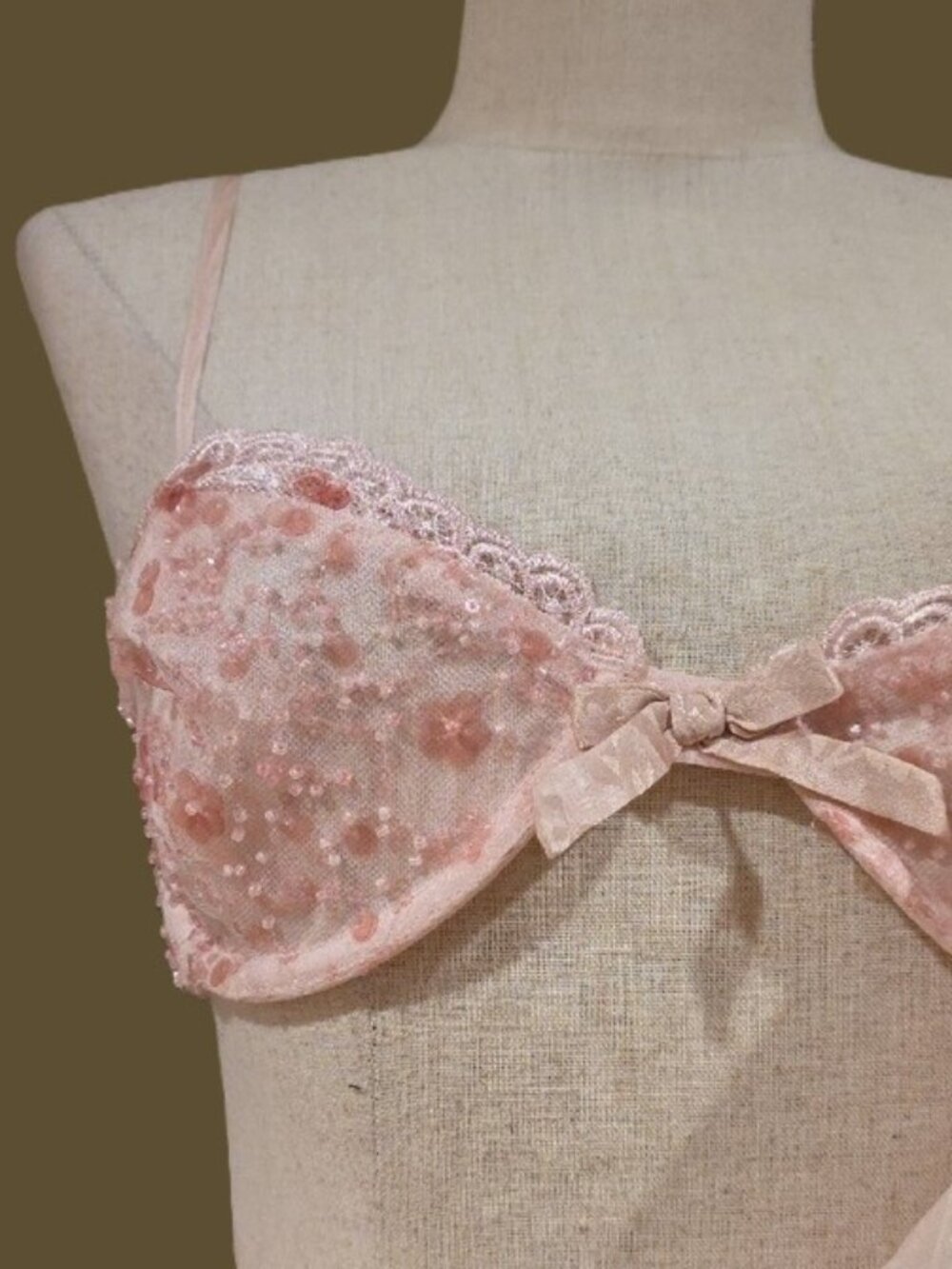 NEW $729 FOR LOVE AND LEMONS FLORENCE GOWN DRESS IN PINK SIZE S - Picture 6 of 10